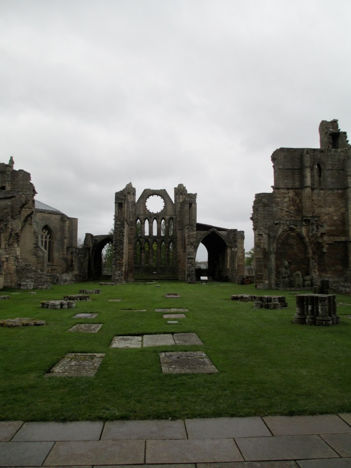 Elgin cathedral inside