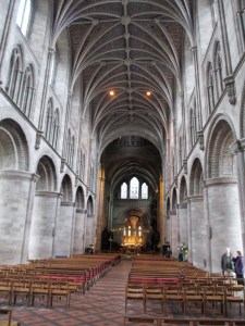 Hereford cathedral inside