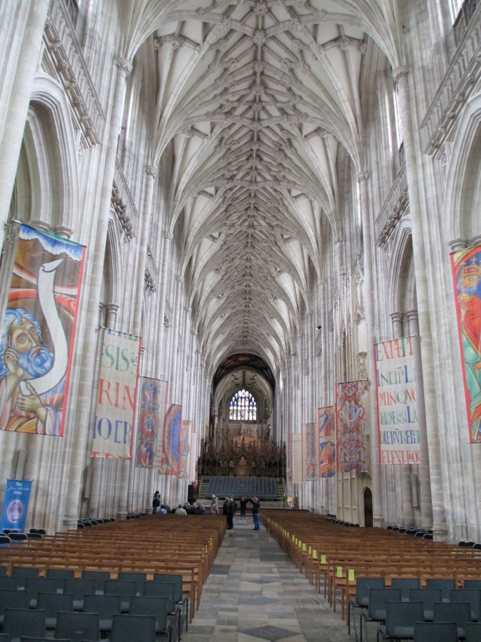Winchester cathedral inside