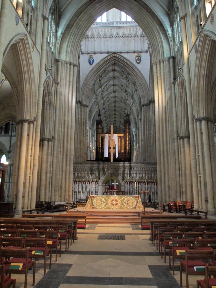 York Minster inside